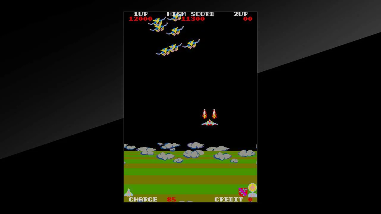 Изображение игры: Arcade Archives EXERION