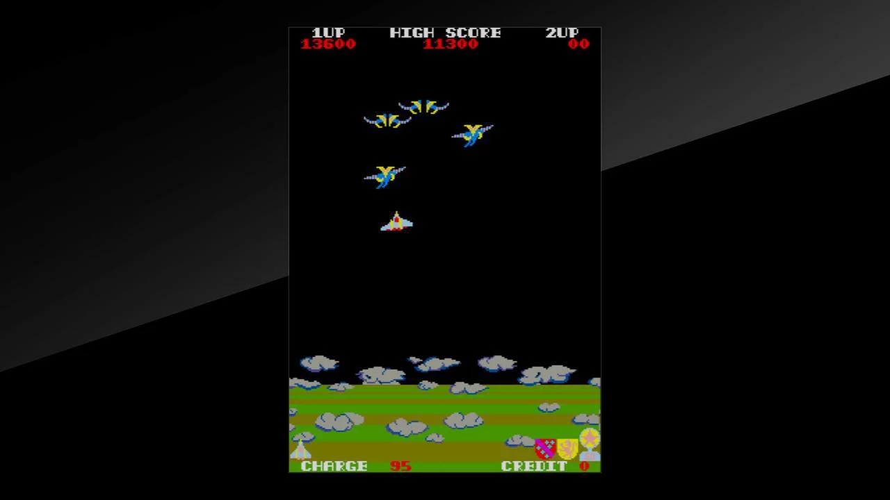 Изображение игры: Arcade Archives EXERION