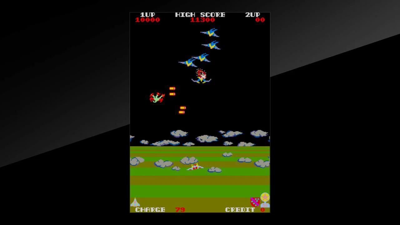 Изображение игры: Arcade Archives EXERION