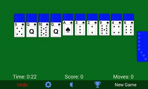 Изображение игры: Spider Solitaire