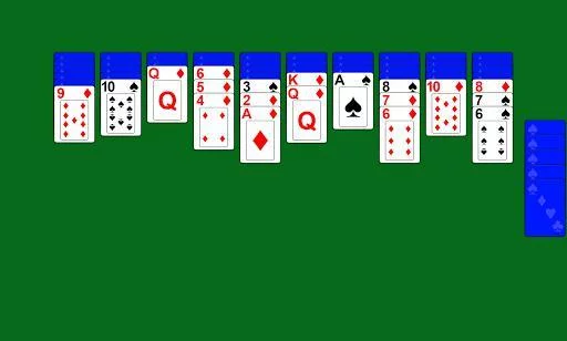 Изображение игры: Spider Solitaire