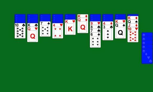 Изображение игры: Spider Solitaire
