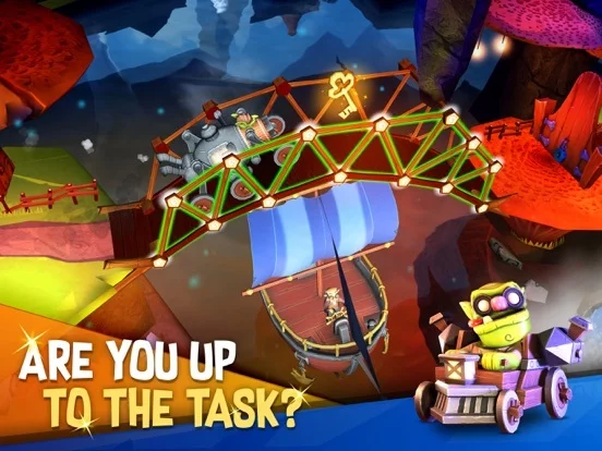 Изображение игры: Bridge Builder Adventure