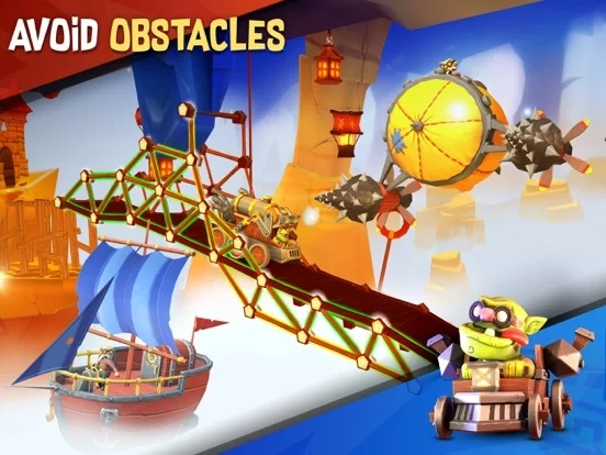 Изображение игры: Bridge Builder Adventure