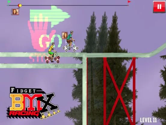 Изображение игры: Bmx Fidget Racing - Bike Race
