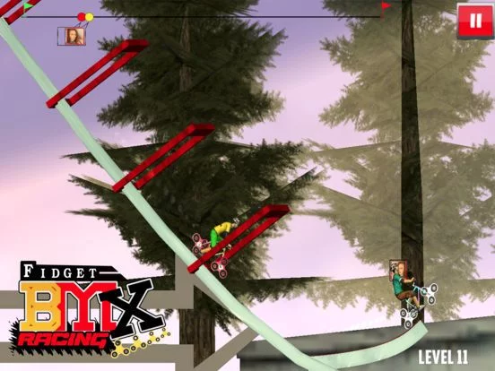 Изображение игры: Bmx Fidget Racing - Bike Race