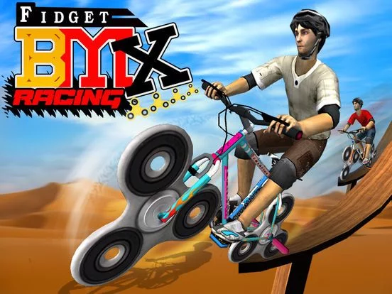 Изображение игры: Bmx Fidget Racing - Bike Race