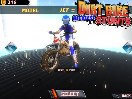 Изображение игры: Dirt Bike Stunt Simulator Race