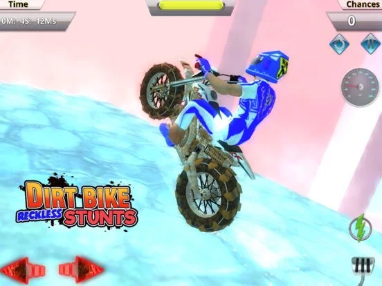 Изображение игры: Dirt Bike Stunt Simulator Race