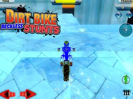 Изображение игры: Dirt Bike Stunt Simulator Race
