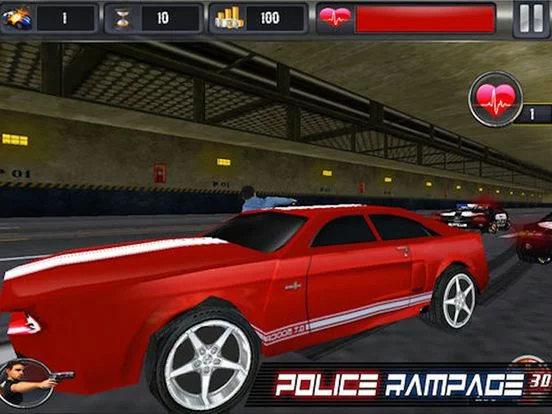 Изображение игры: Police Rampage 3D Free ( Car Racing & Shooting Game )