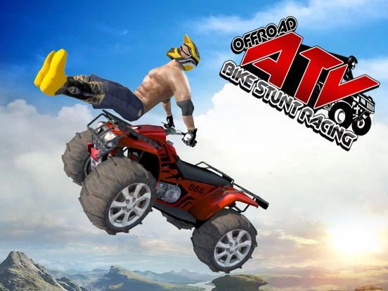 Изображение игры: OFFROAD ATV BIKE STUNT RACING