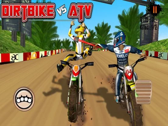 Изображение игры: Dirt Bike Vs Atv Offroad Race