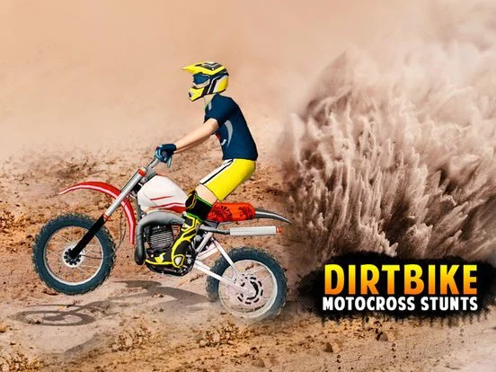 Изображение игры: Dirt Bike Race Motocross Stunt
