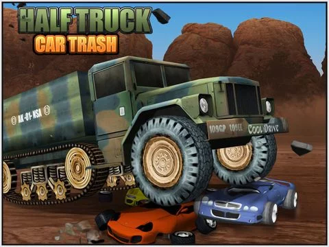 Изображение игры: Half Truck Car Trash ( Car Crushing Simulation game )