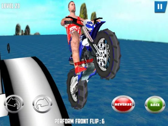 Изображение игры: Bike Flip Diving - Stunt Race