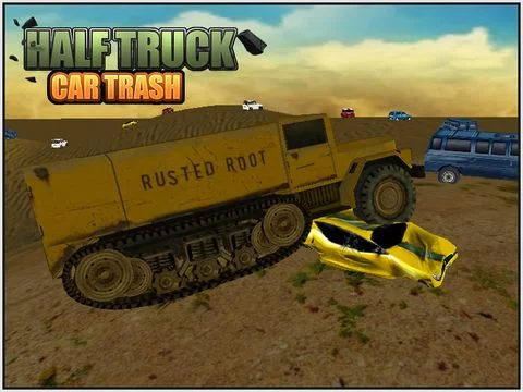 Изображение игры: Half Truck Car Trash ( Car Crushing Simulation game )