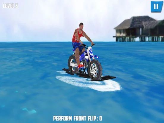 Изображение игры: Bike Flip Diving - Stunt Race