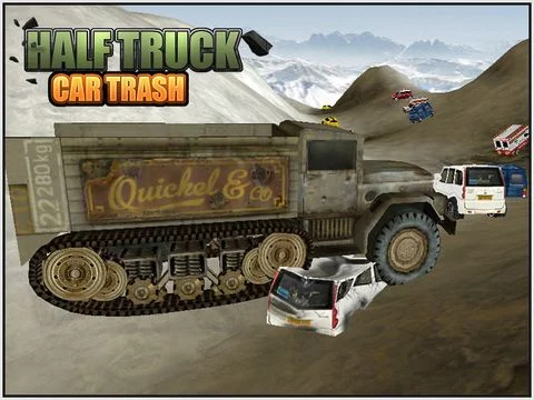 Изображение игры: Half Truck Car Trash ( Car Crushing Simulation game )