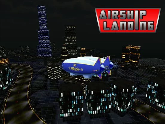 Изображение игры: Airship Landing - Free Air plane Simulator Game