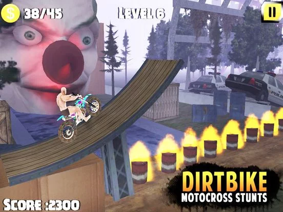 Изображение игры: Dirt Bike Race Motocross Stunt