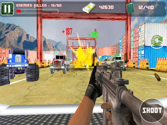 Изображение игры: Car Sniper Shooting & Racing