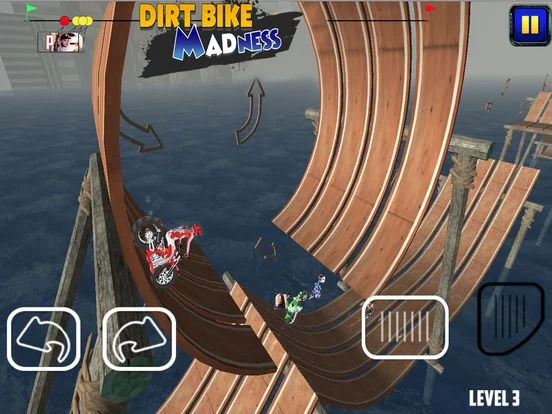 Изображение игры: Dirt Bike Madness ( 3D Car Racing Games )