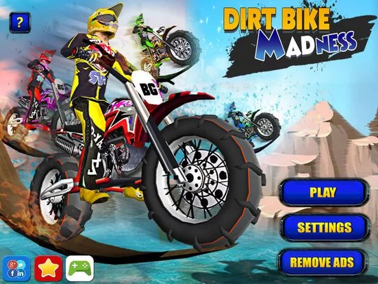 Изображение игры: Dirt Bike Madness ( 3D Car Racing Games )