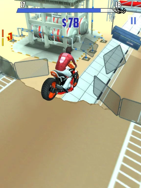 Изображение игры: Bike Flip Race - Flippy BMX