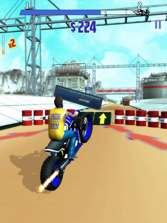 Изображение игры: Bike Flip Race - Flippy BMX