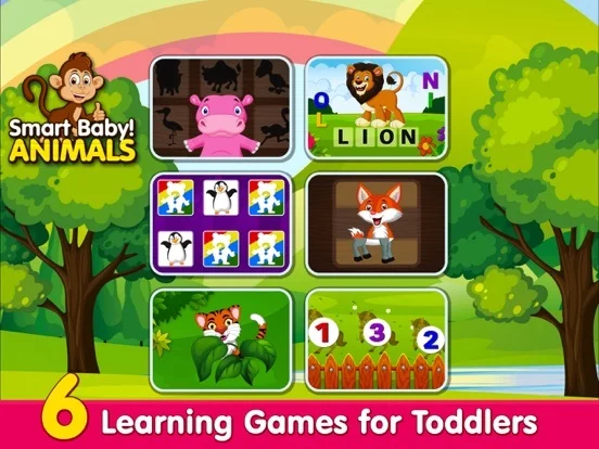 Изображение игры: Smart Baby! Animals: ABC Learning Kids Games, Apps