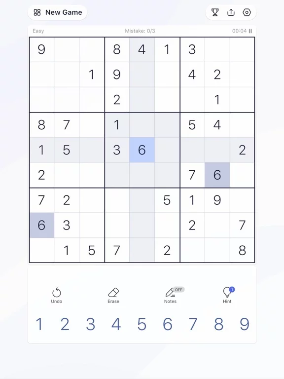 Изображение игры: Sudoku: Sudoku Puzzles