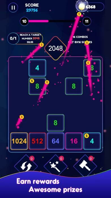Изображение игры: Neon Pop Numbers