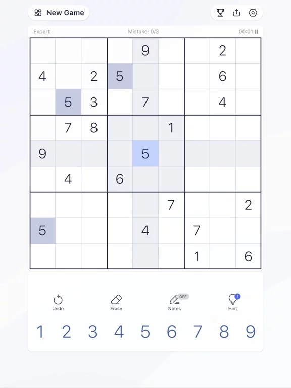 Изображение игры: Sudoku: Sudoku Puzzles