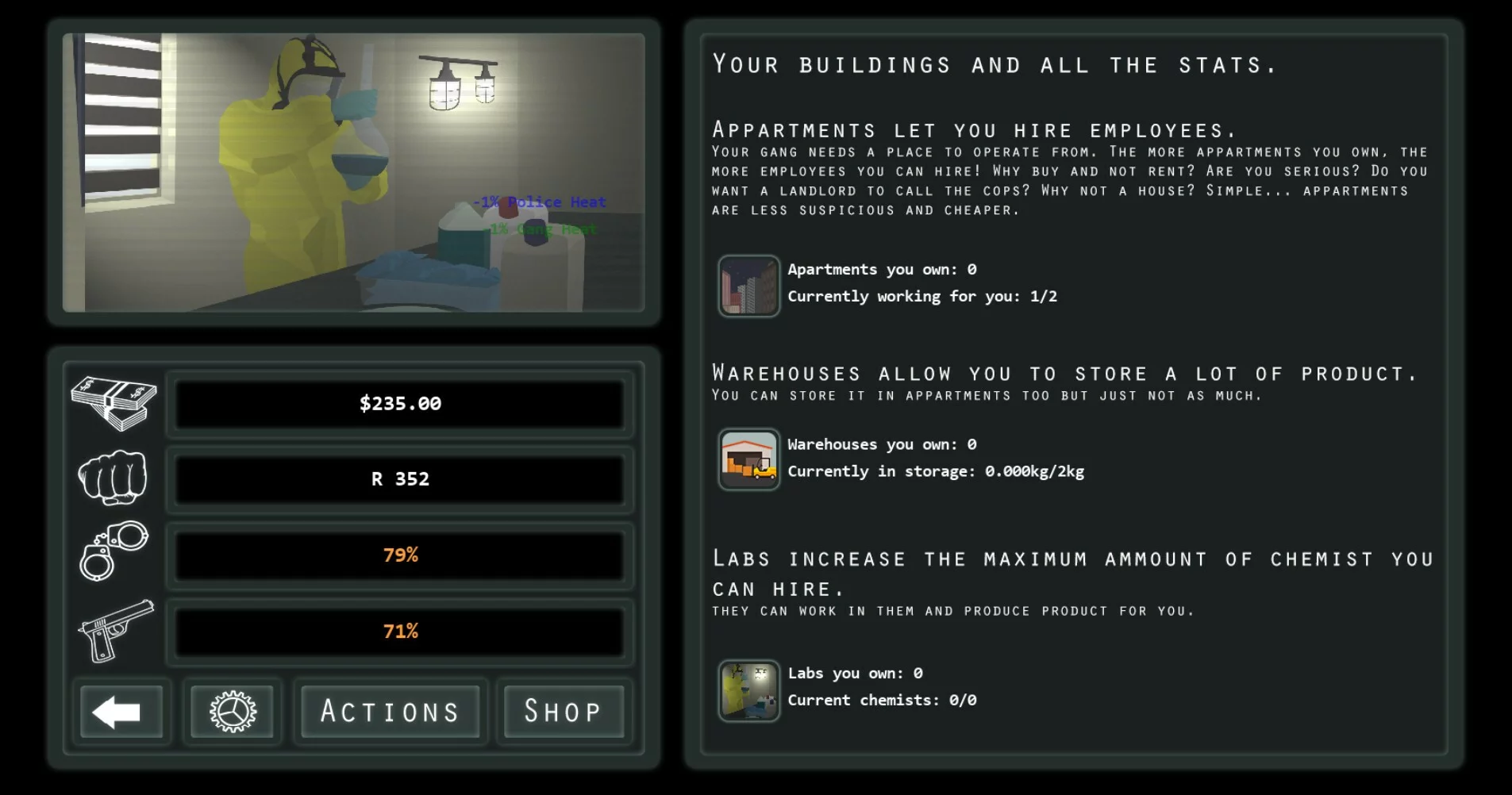 Изображение игры: Drugs and Crime Idle