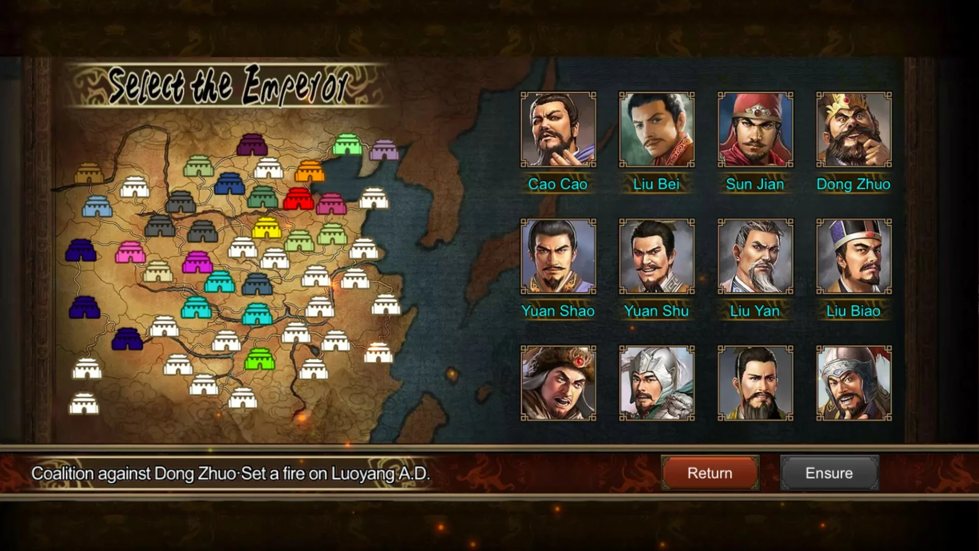 Изображение игры: Rise Of Three Kingdoms
