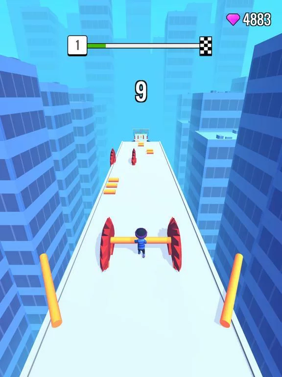 Изображение игры: Roof Rails