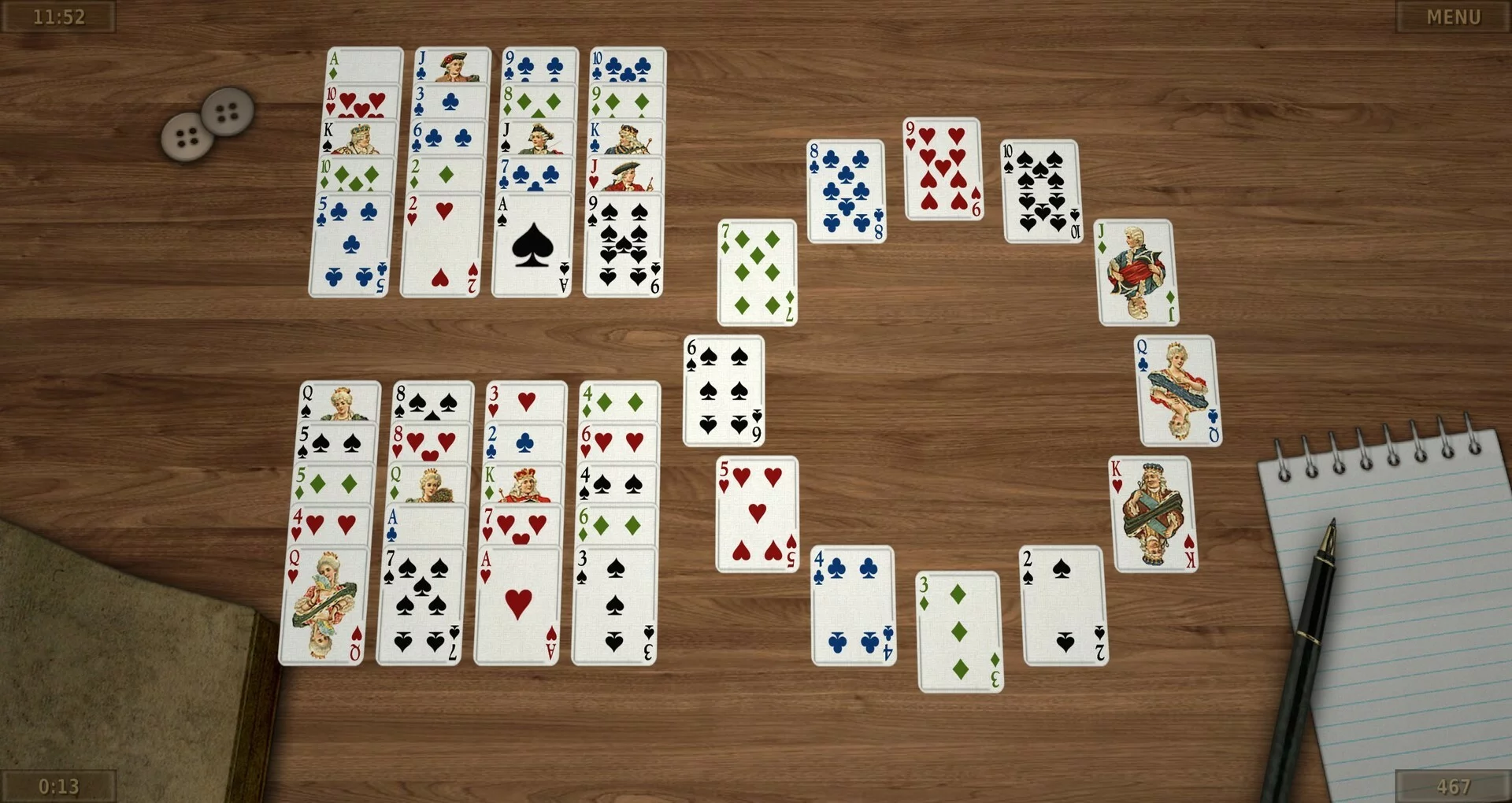 Изображение игры: Solitaire 3D