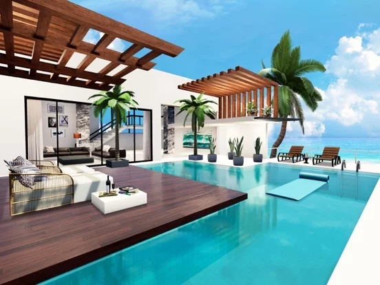 Изображение игры: Home Design: Hawaii Life