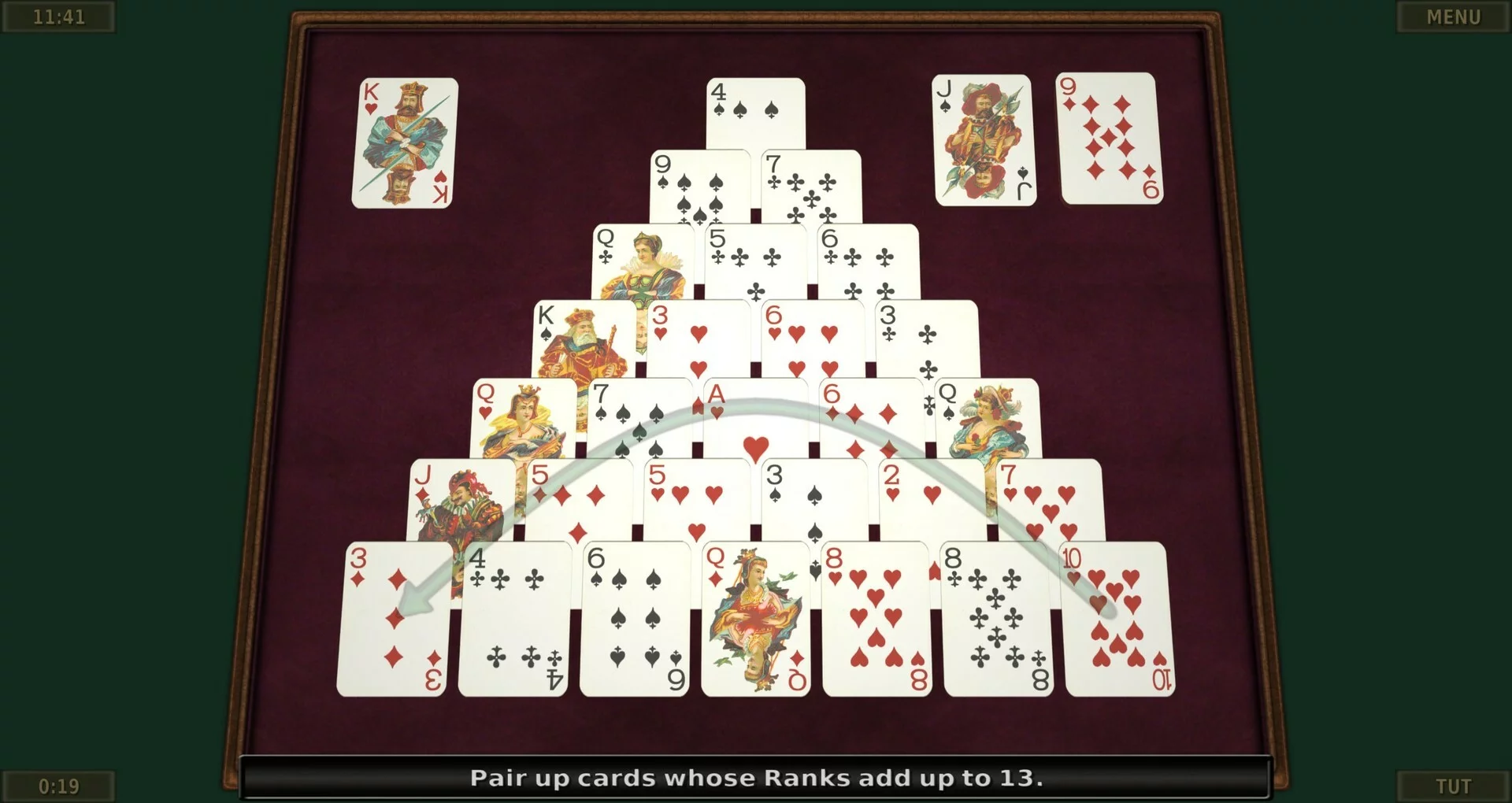 Изображение игры: Solitaire 3D