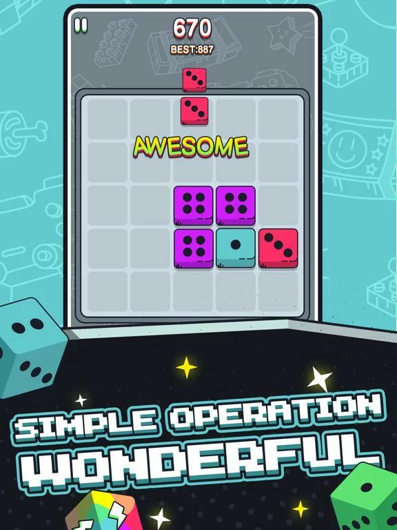 Изображение игры: Dice Merge Pro