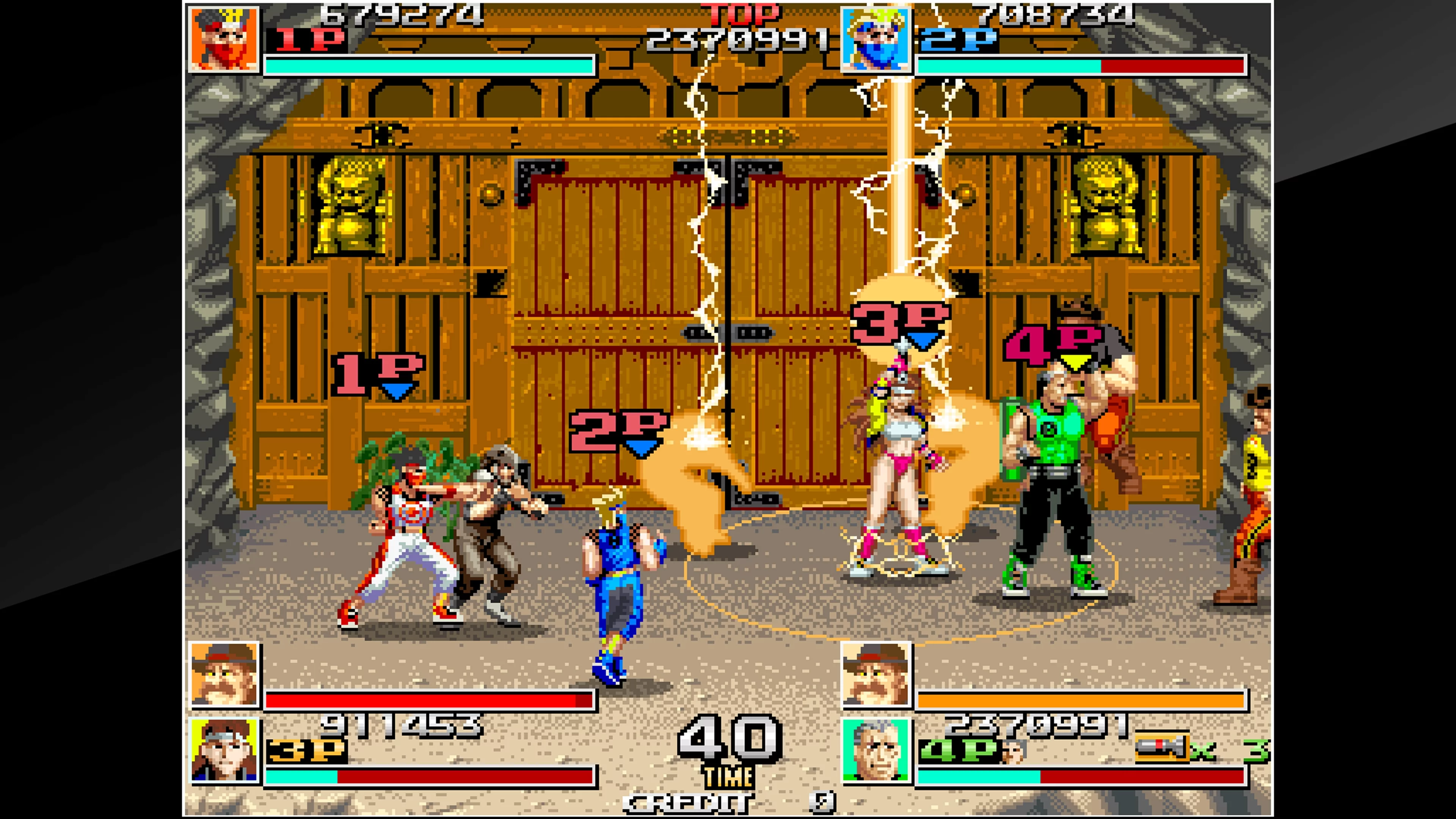 Изображение игры: Arcade Archives ZERO TEAM