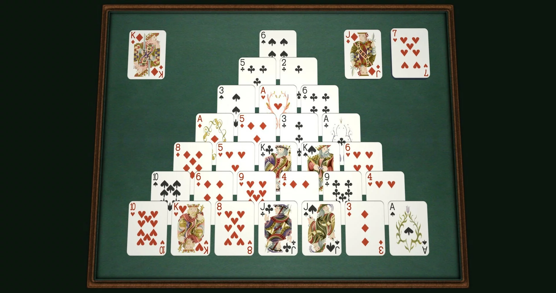 Изображение игры: Solitaire 3D