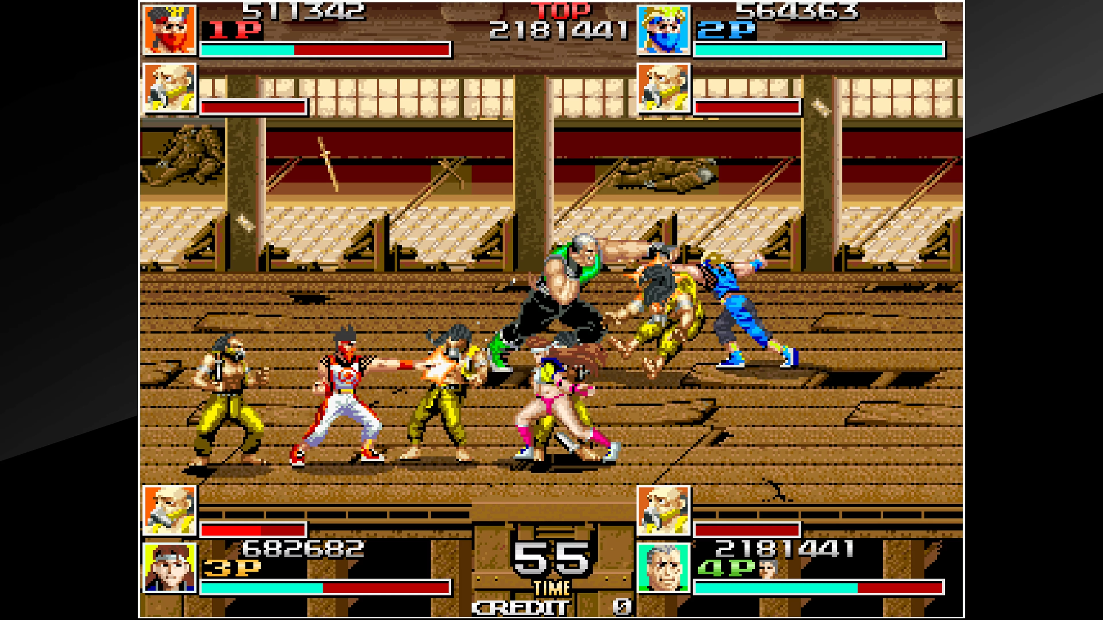 Изображение игры: Arcade Archives ZERO TEAM