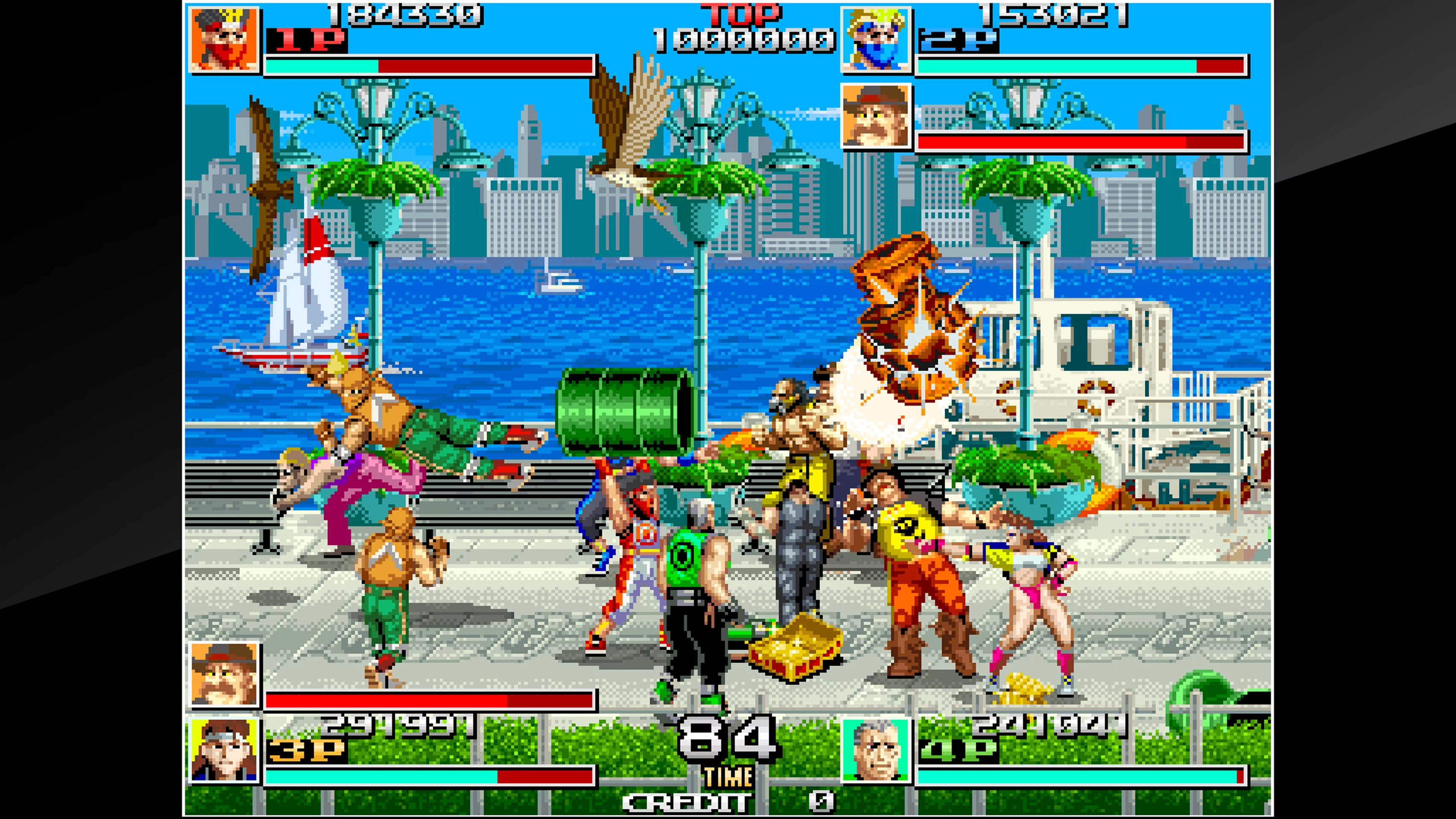 Изображение игры: Arcade Archives ZERO TEAM