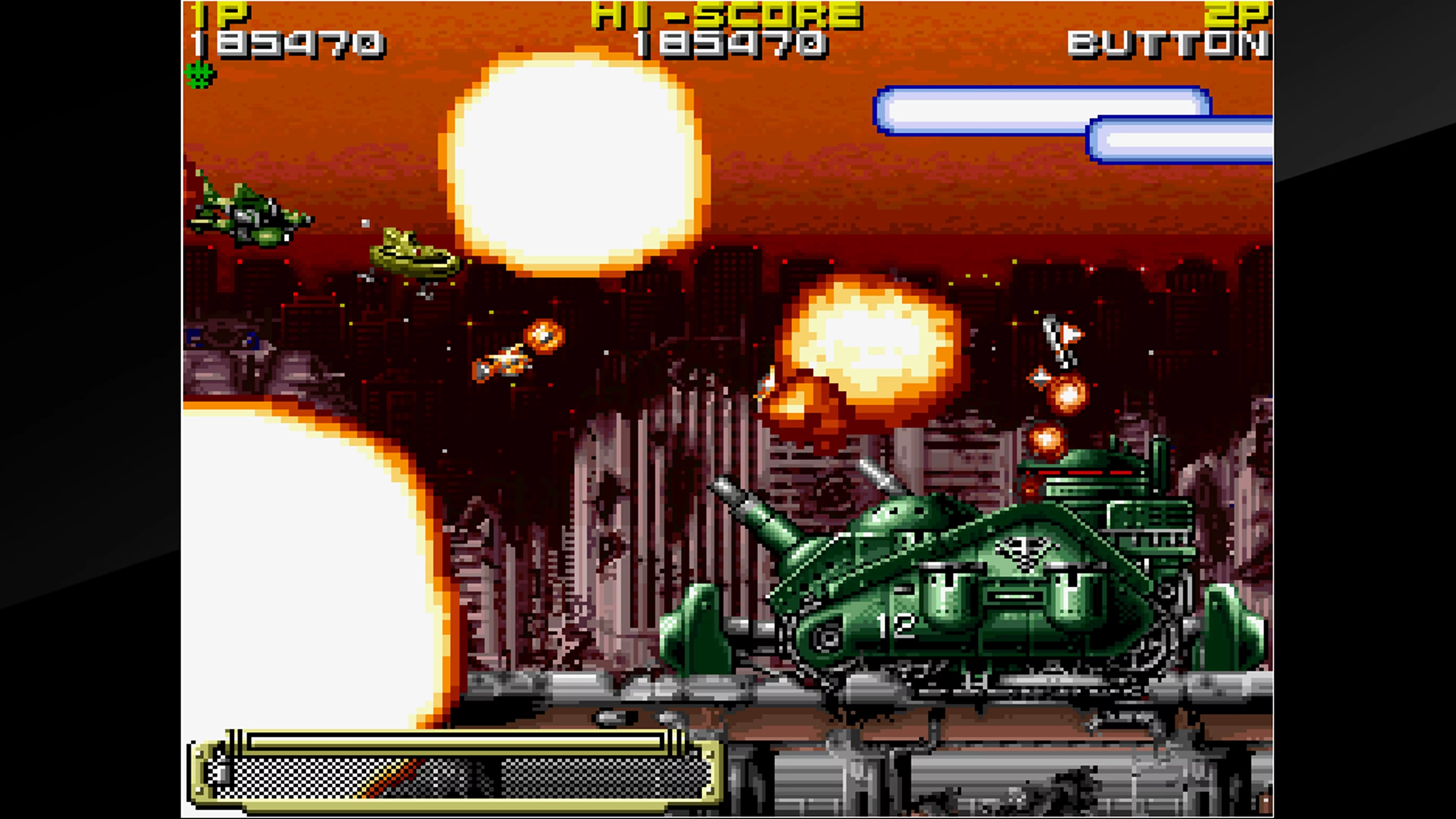Изображение игры: Arcade Archives KOUTETSU YOUSAI STRAHL