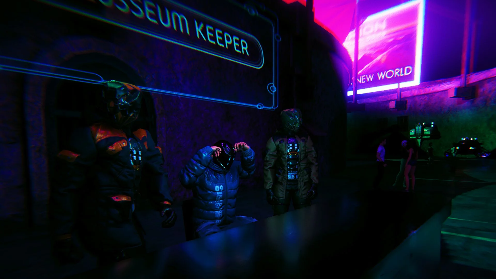 Изображение игры: Cyberpunk naughty Girls XXX