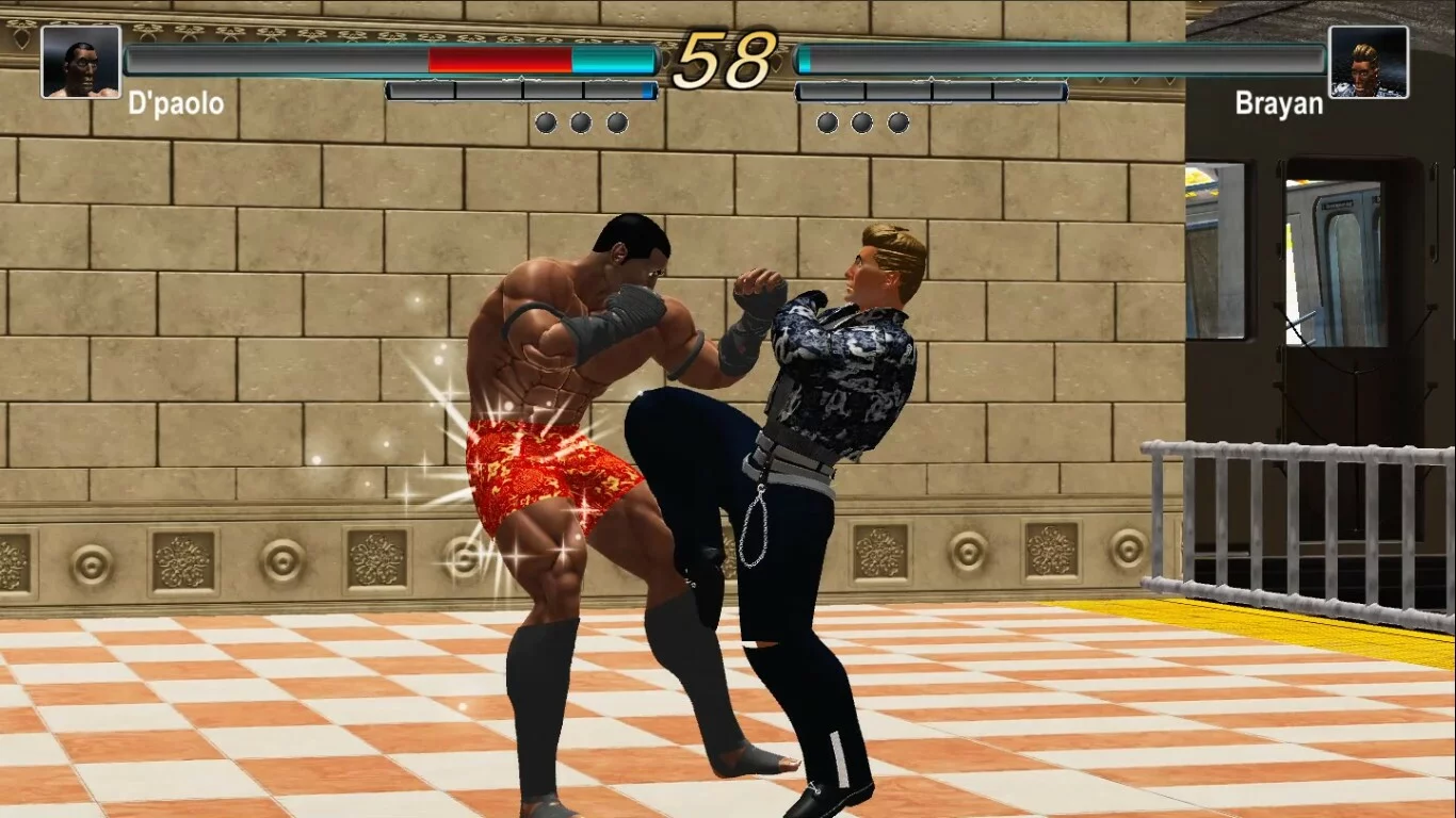 Изображение игры: Unlimited Fight