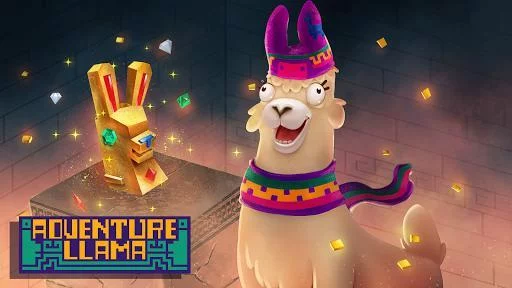 Изображение игры: Adventure Llama