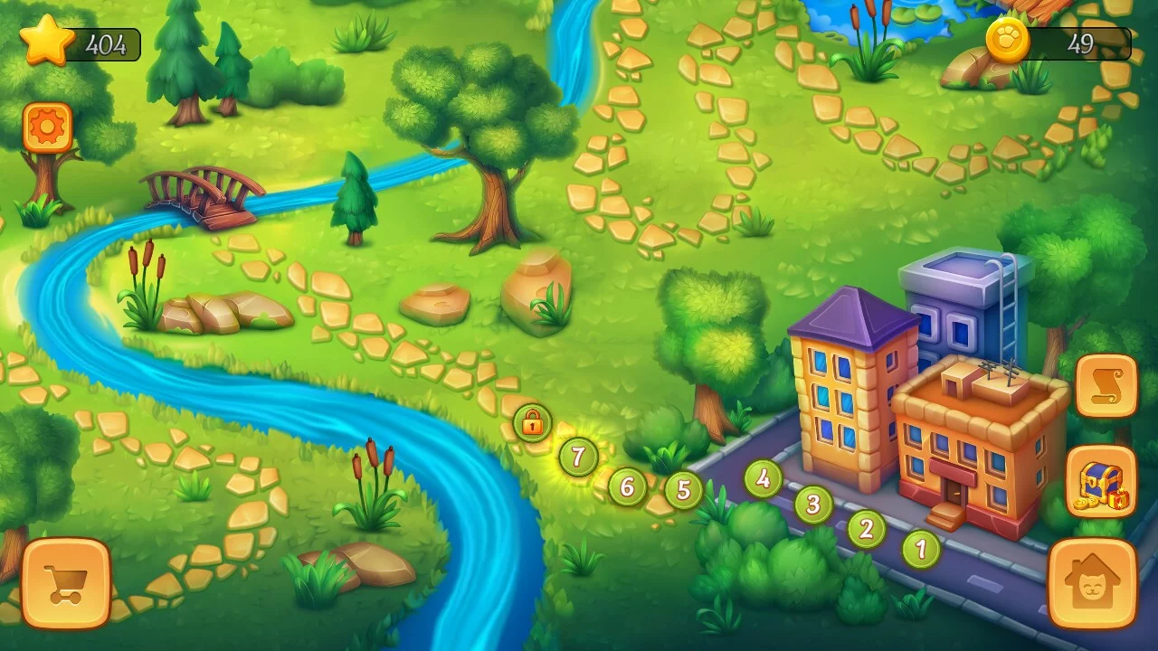 Изображение игры: World of Pets: Match 3 and Decorate